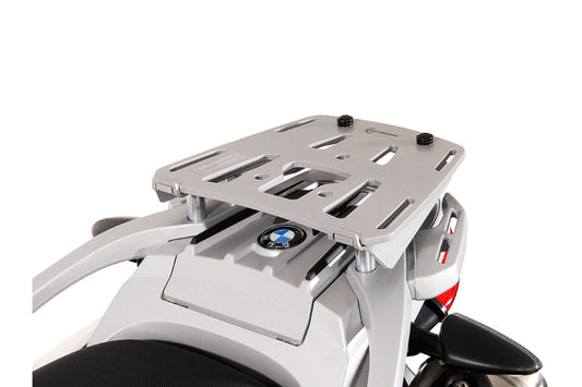 SW-Motech TRAX ADV Topcase-System | Silbern. BMW R 1200 GS (04-12).
