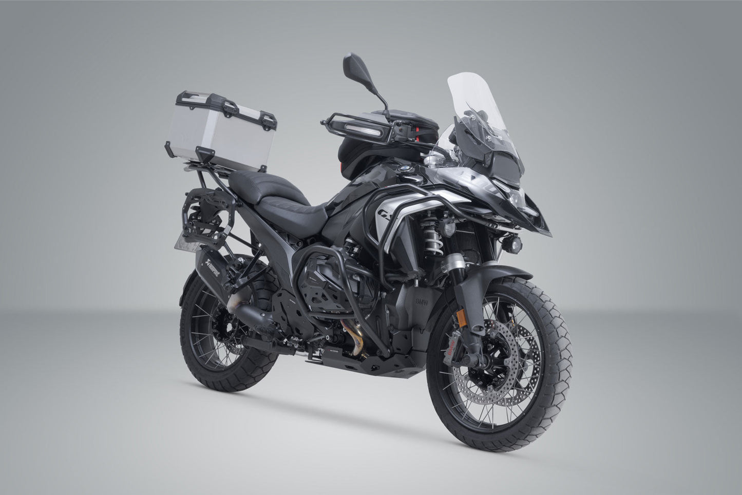 SW-Motech TRAX ADV Topcase-System | Silbern. BMW R 1300 GS (23-).
