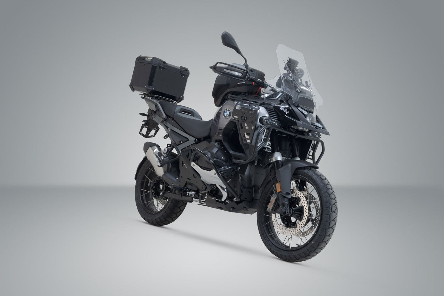 SW-Motech TRAX ADV Topcase-System | Schwarz. BMW R 1300 GS (23-). BMW Topcase Halter.