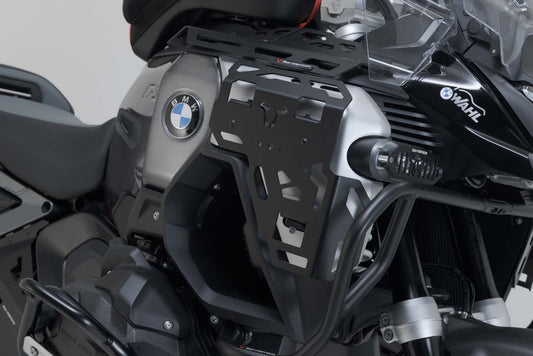 SW-Motech TRAX ADV Topcase-System | Silbern. BMW R 1300 GS (23-). BMW Topcase Halter.
