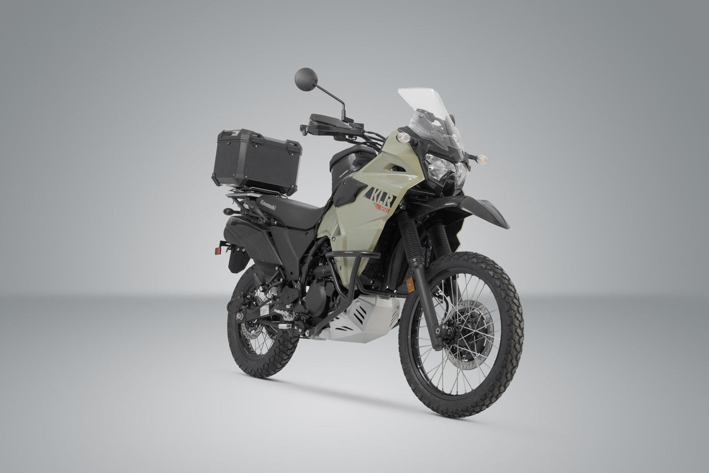 SW-Motech TRAX ADV Topcase-System | Schwarz. Kawasaki KLR 650 (22-).