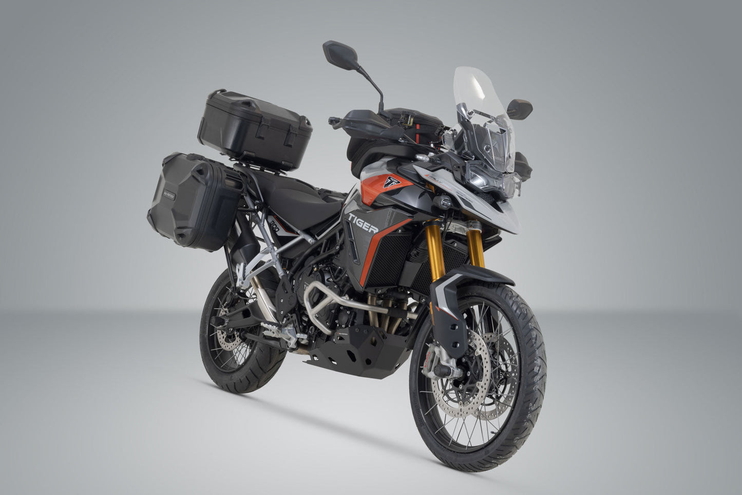 SW-Motech Adventure Set DUSC mit Topcase L | Schwarz. Triumph Tiger 900 GT / Rally Pro (23-).