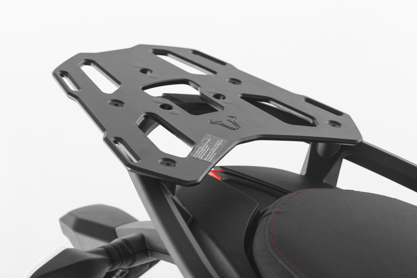 SW-Motech ALU-RACK Gepäckträger | Schwarz. Ducati Multistrada 1200/S, Hyperstrada.