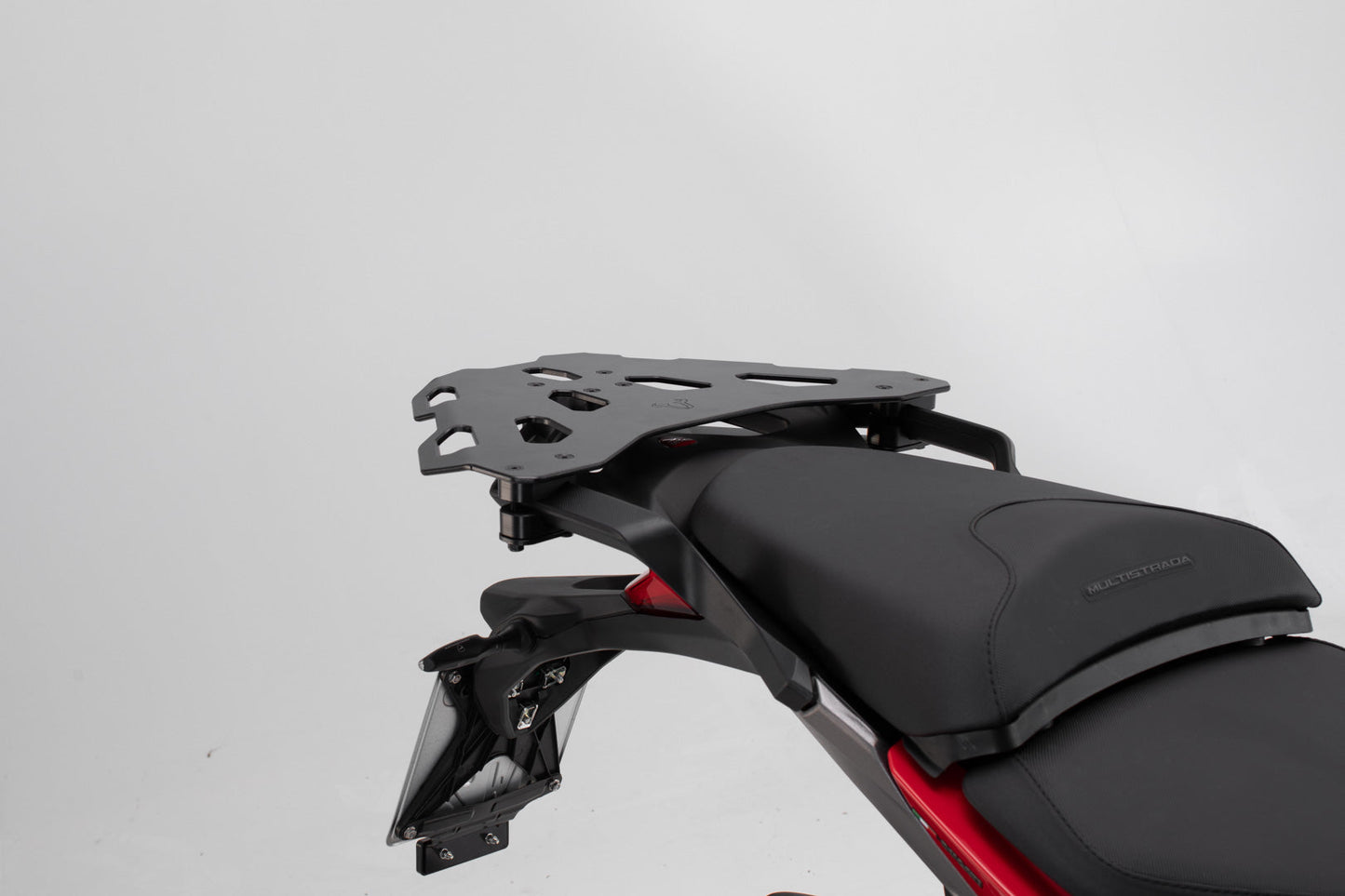 SW-Motech STREET-RACK Gepäckträger | Schwarz. Multistrada 1200 Enduro/950/1260/V2.