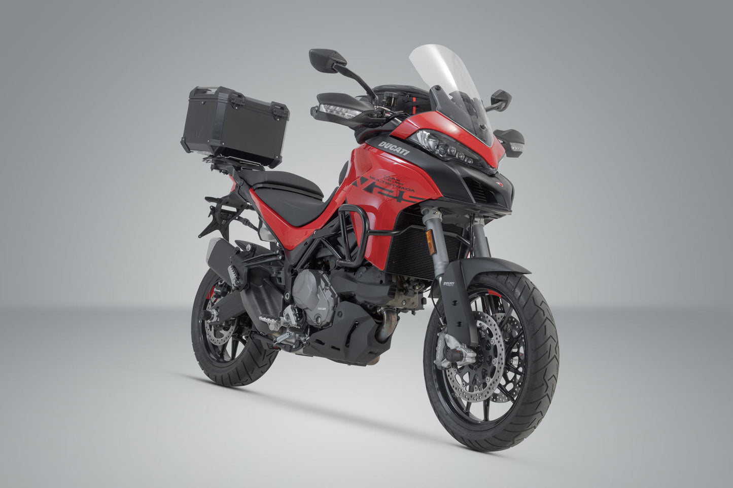SW-Motech TRAX ADV Topcase-System | Schwarz. Multistrada 1200 Enduro/950/1260/V2.