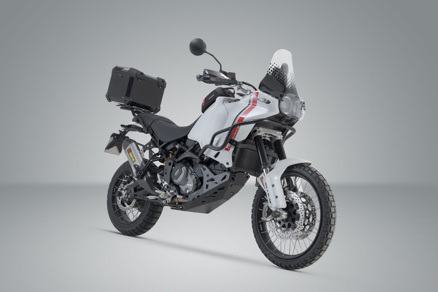 SW-Motech TRAX ADV Topcase-System | Schwarz. Ducati DesertX (22-) / Rally (23-).