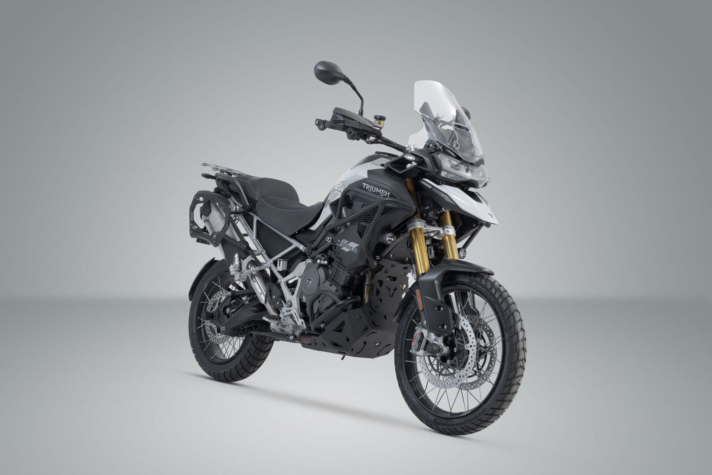 SW-Motech Adventure Set DUSC mit Topcase L | Schwarz. Tiger 1200 Rally/GT Explorer.