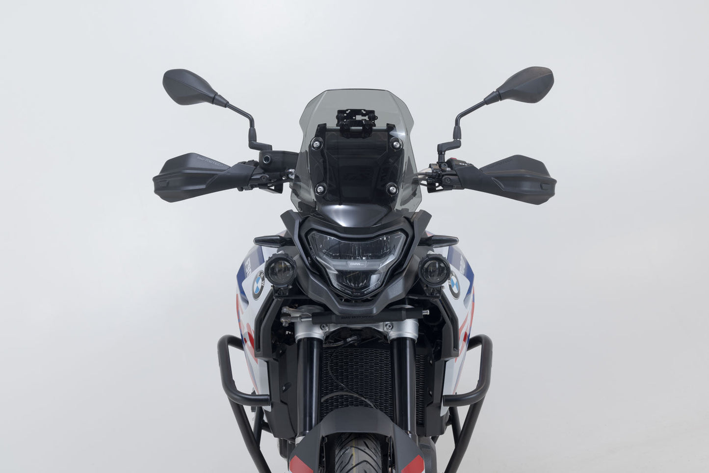 SW-Motech Adventure Handprotektoren-Kit | Schwarz. R 1250 GS/Adv. (18-), F 800/900 GS (23-).