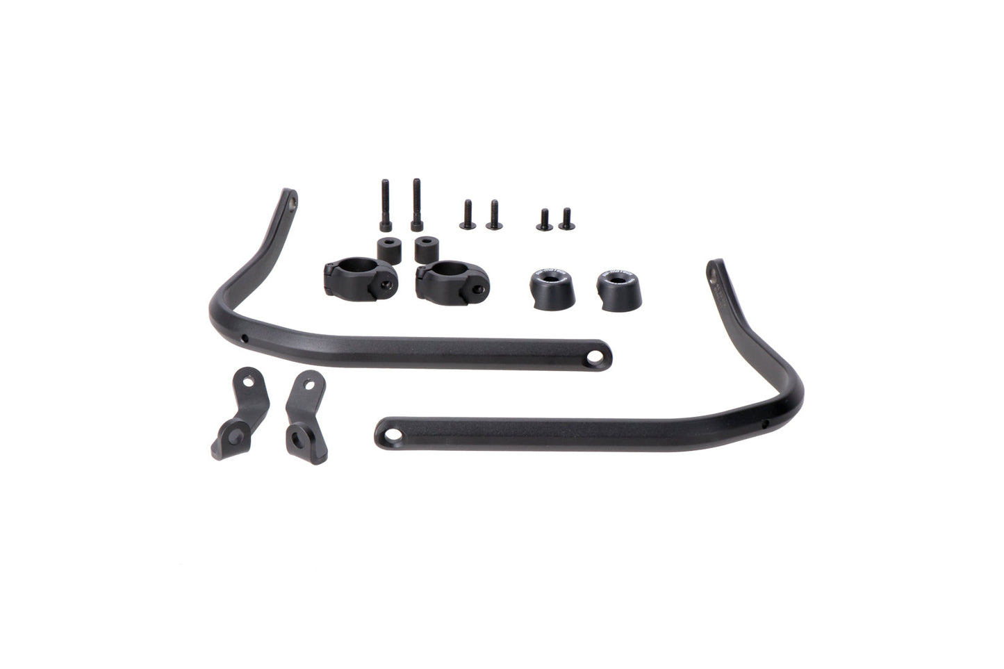 SW-Motech Handprotektoren Montage-Kit | Schwarz. Ducati DesertX (22-) / Rally (23-).