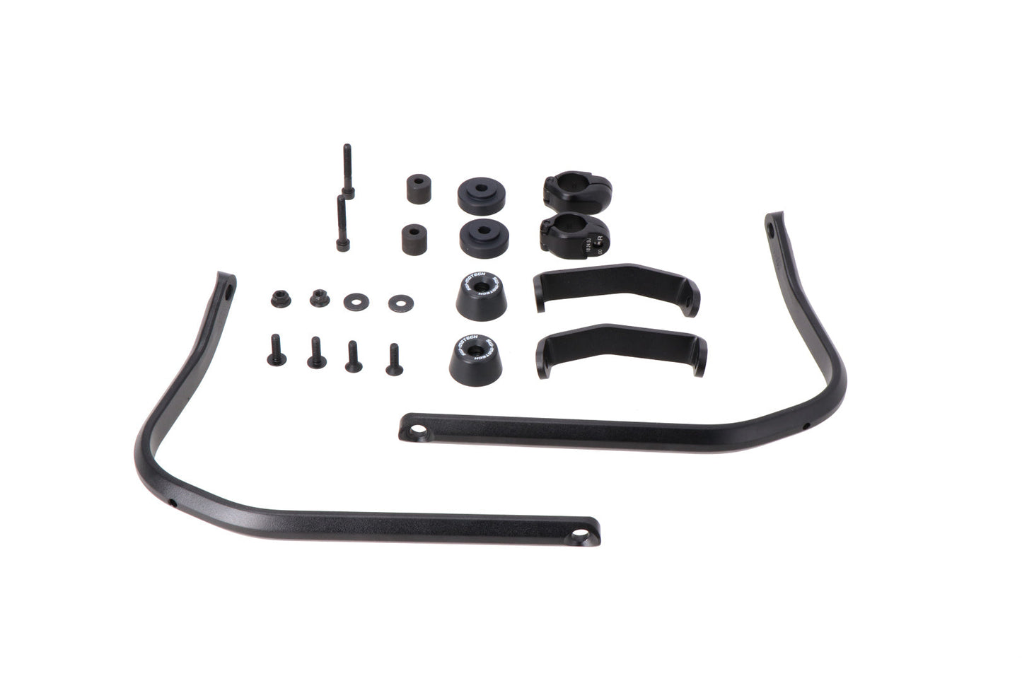 SW-Motech Handprotektoren Montage-Kit | Schwarz. Ducati Scrambler (14-).