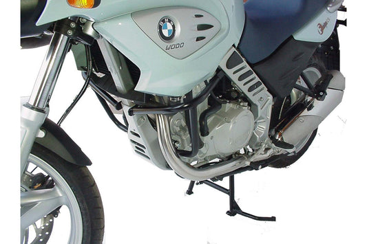 SW-Motech Hauptständer | Schwarz. BMW F650/700GS mit BMW Tieferlegung.