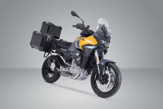 SW-Motech Adventure Set TRAX ADV | Schwarz. Moto Guzzi Stelvio (23-).