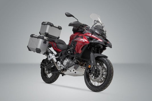 SW-Motech Adventure Set TRAX ADV | Silbern. Benelli TRK 502 X (18-).