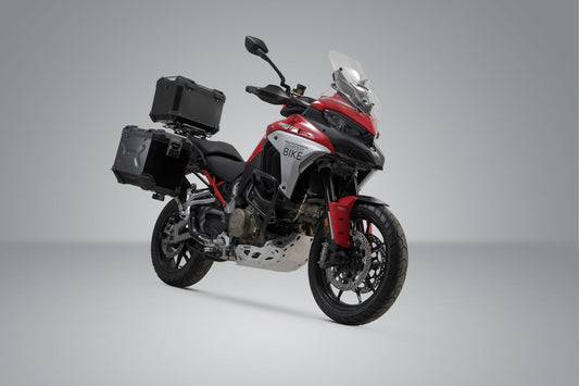 SW-Motech Adventure-Set Gepäck US-Modell | Silbern. Ducati Multistrada V4 (20-).