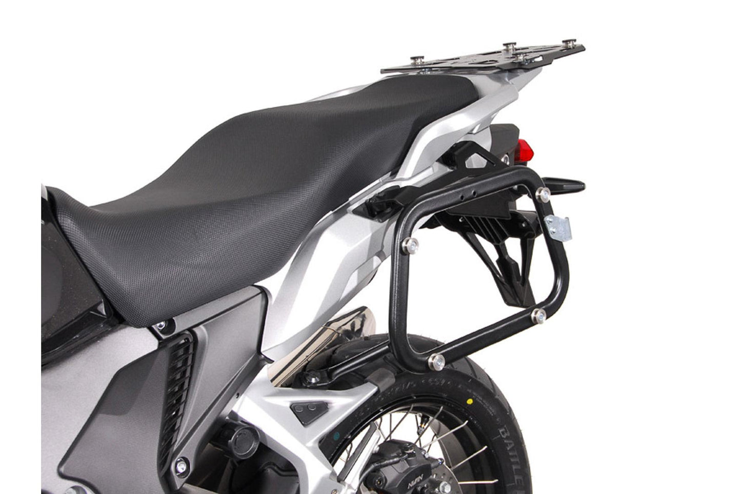 SW-Motech TRAX ADV Alukoffer-System | Silbern. 45/45 l. Honda Crosstourer (11-).