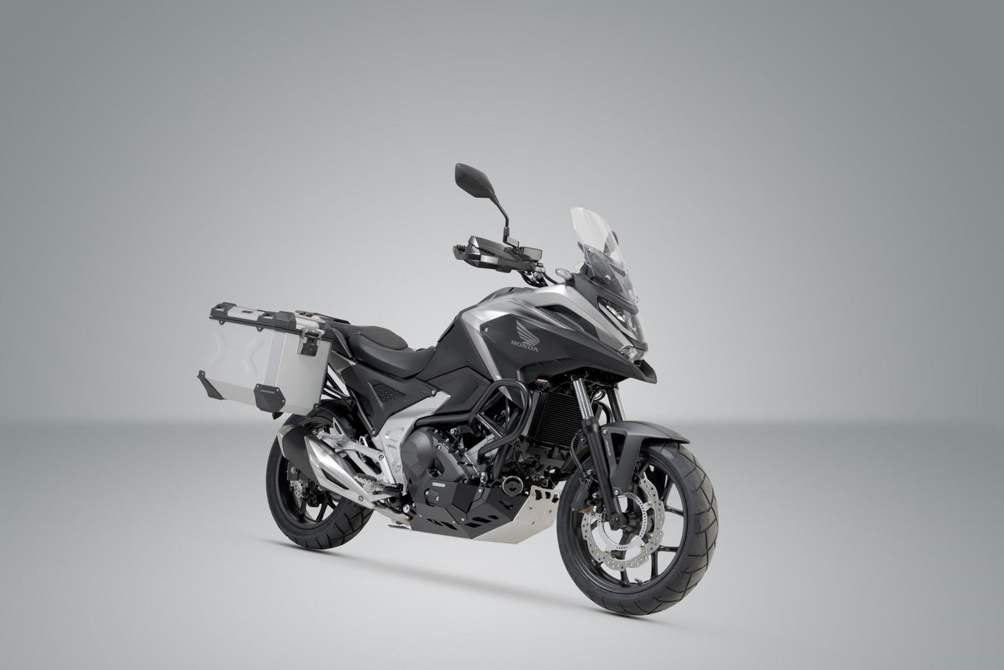SW-Motech TRAX ADV Alukoffer-System | Silbern. 45/45 l. Honda NC750X/XD (20-).