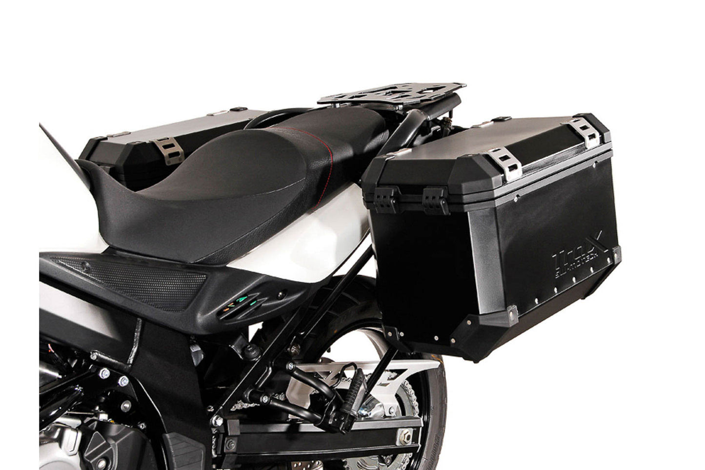 SW-Motech TRAX ADV Alukoffer-System | Silbern. 45/45 l. Suzuki GSX-S1000GX (23-).