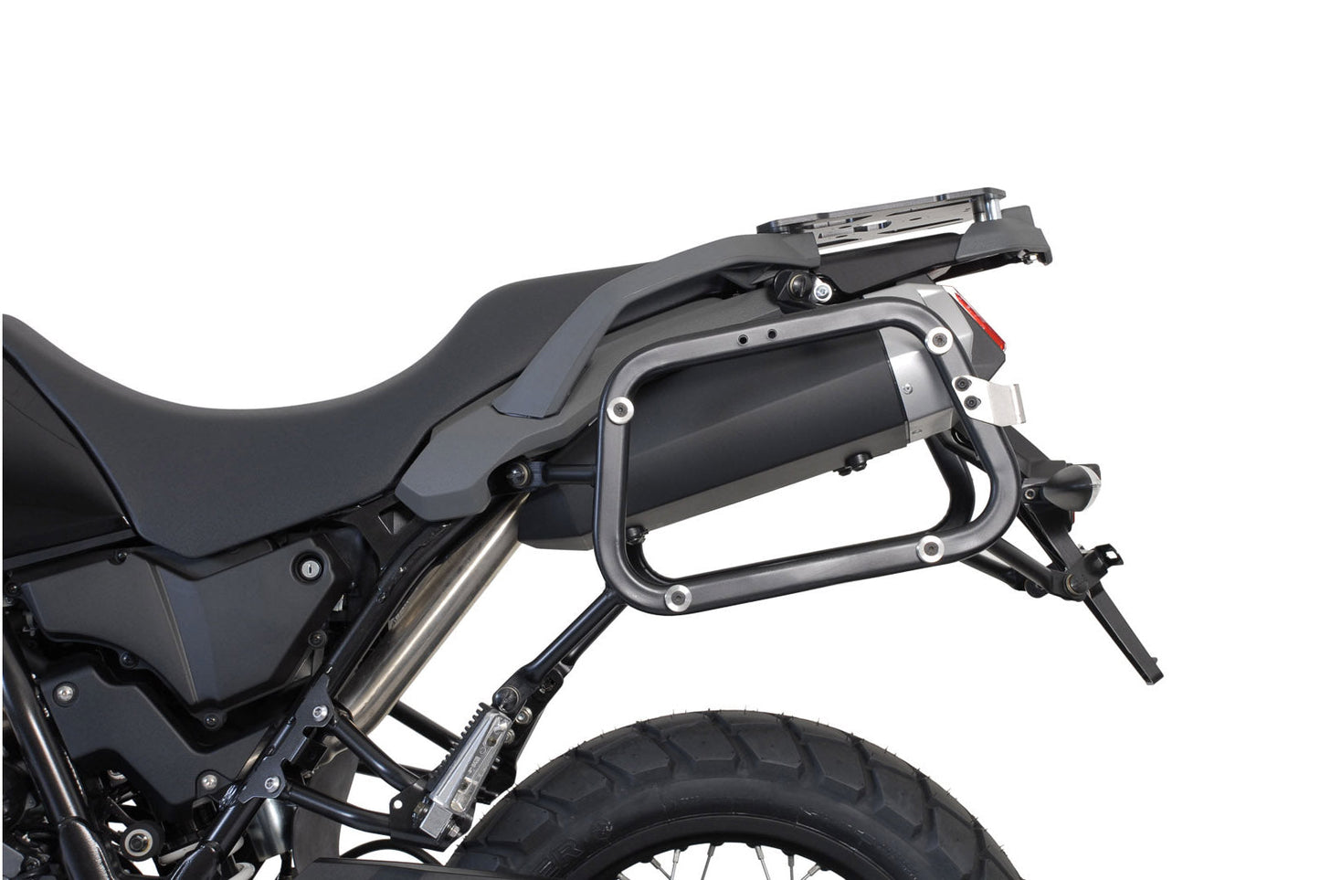 SW-Motech TRAX ADV Alukoffer-System | Silbern. 45/45 l. Yamaha XT 660 Z Ténéré (07-16).
