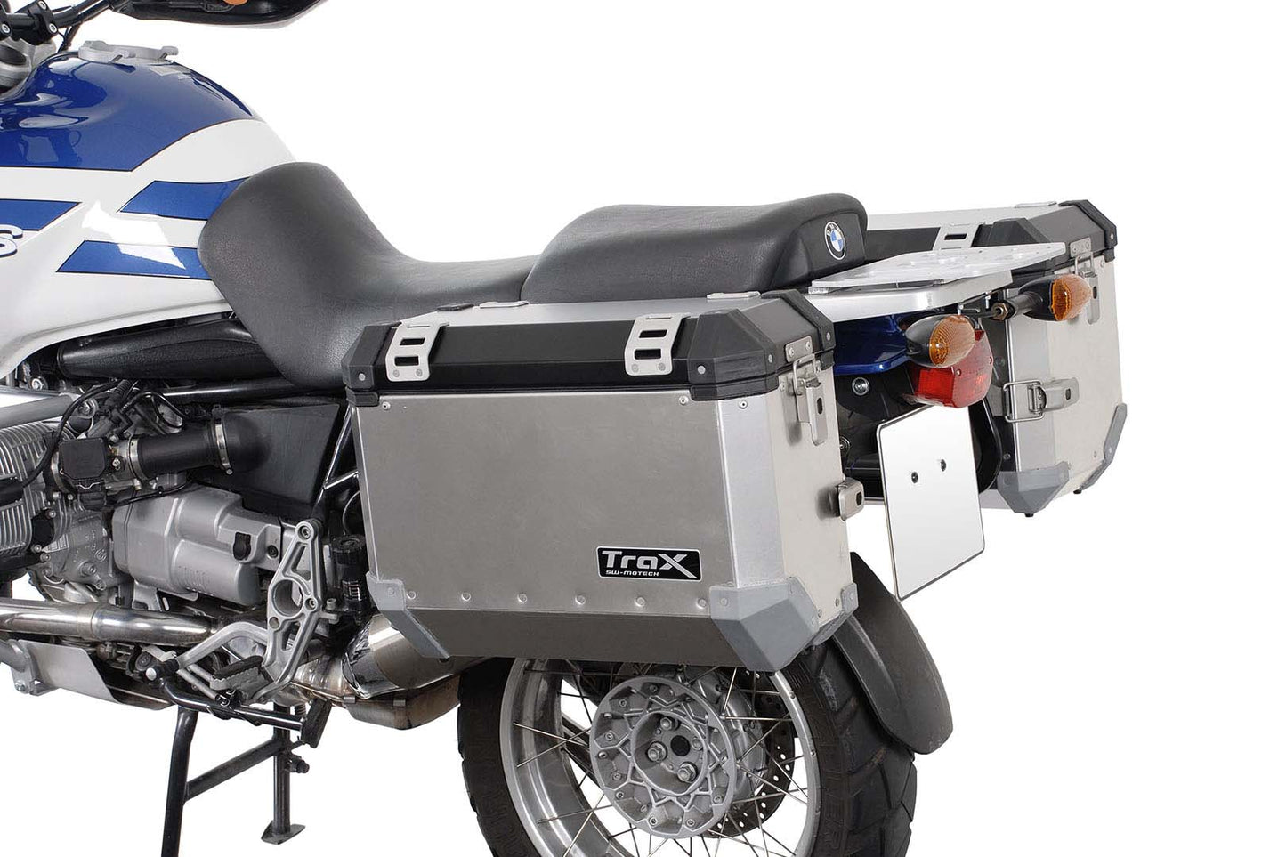 SW-Motech TRAX ADV Alukoffer-System | Silbern. 45/45 l. Yamaha Tracer 9 Modelle (20-).