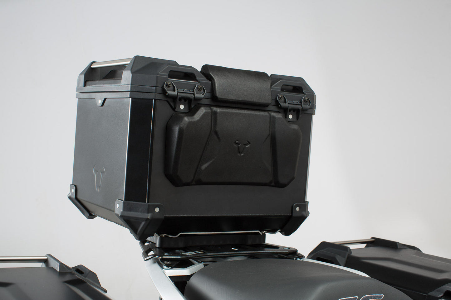 SW-Motech TRAX ADV Topcase Sozius-Rückenlehne | Für TRAX ADV Topcase. Schwarz.