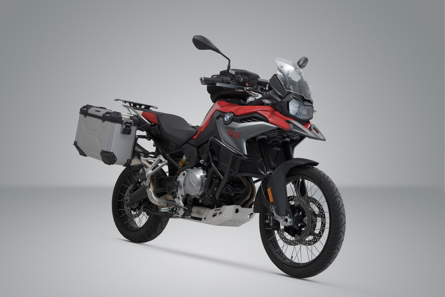 SW-Motech TRAX ADV Alukoffer-System | Silbern. 45/37 l. BMW F 750/800 GS, F 850 GS/Adv.