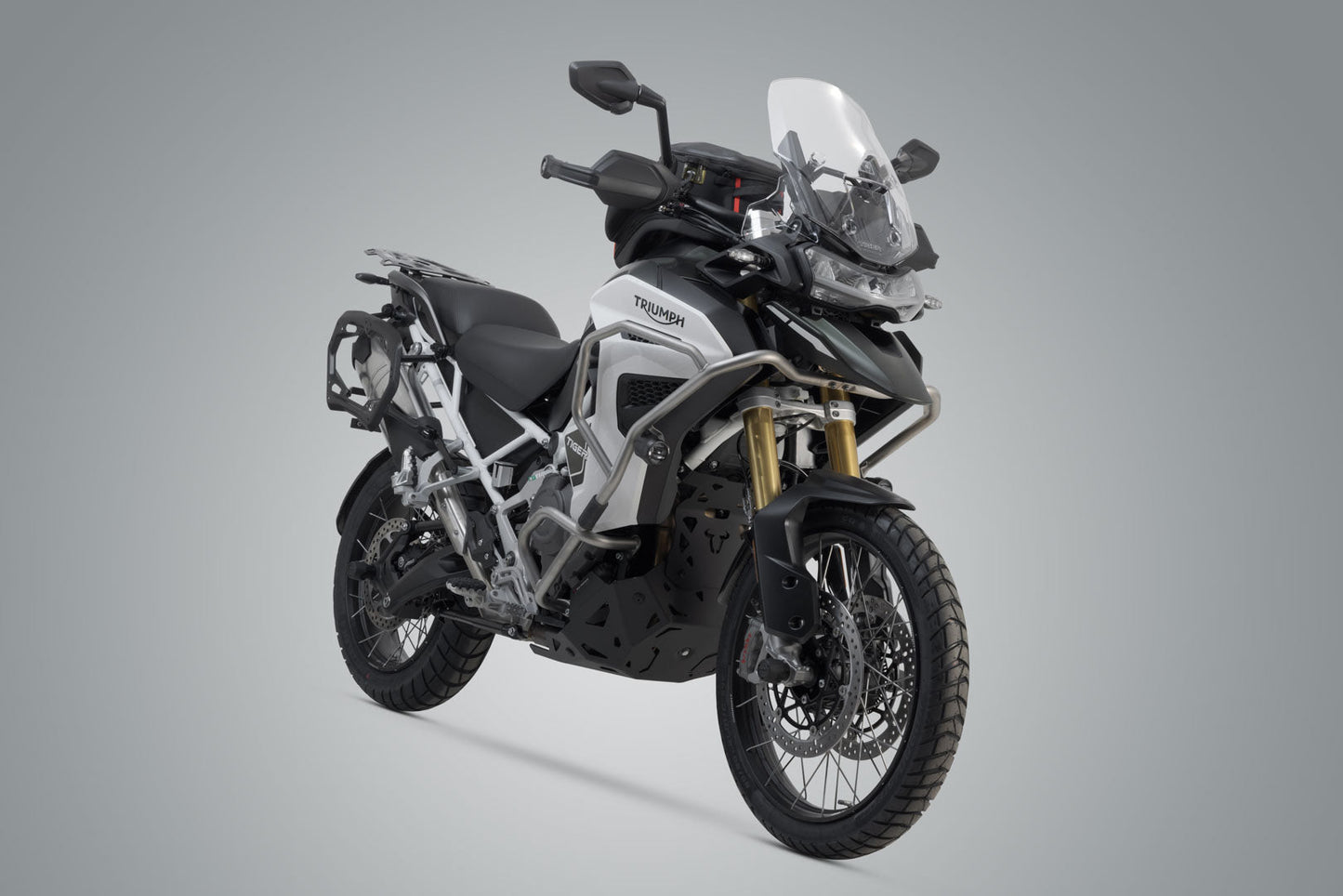 SW-Motech PRO Seitenträger | Schwarz. Tri Tiger 1200 Rally / GT Explorer (22-).