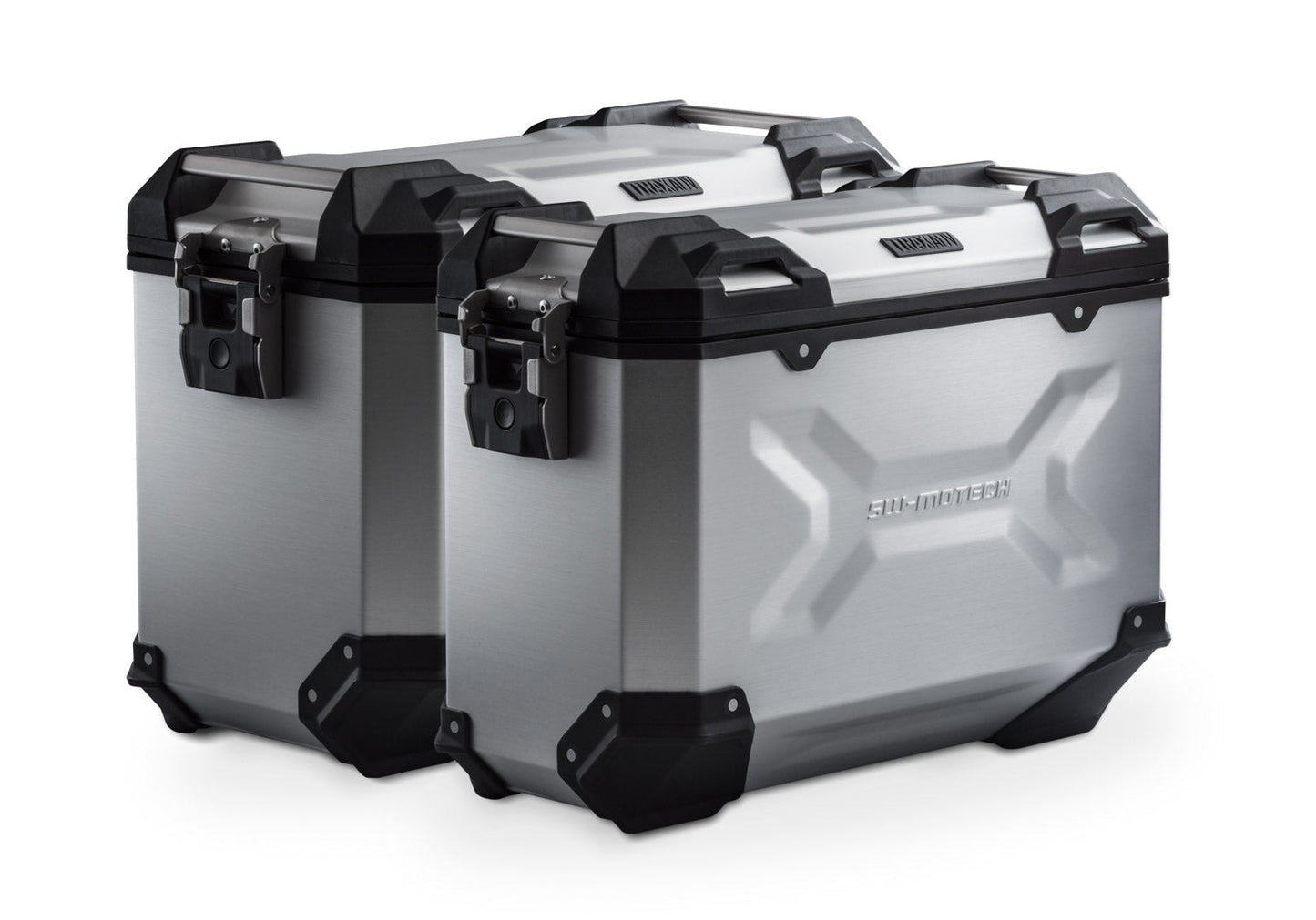 SW-Motech TRAX ADV Alukoffer-System | Schwarz. 45/37 l. Tiger 1200 Rally Pro/GT/GT Pro.