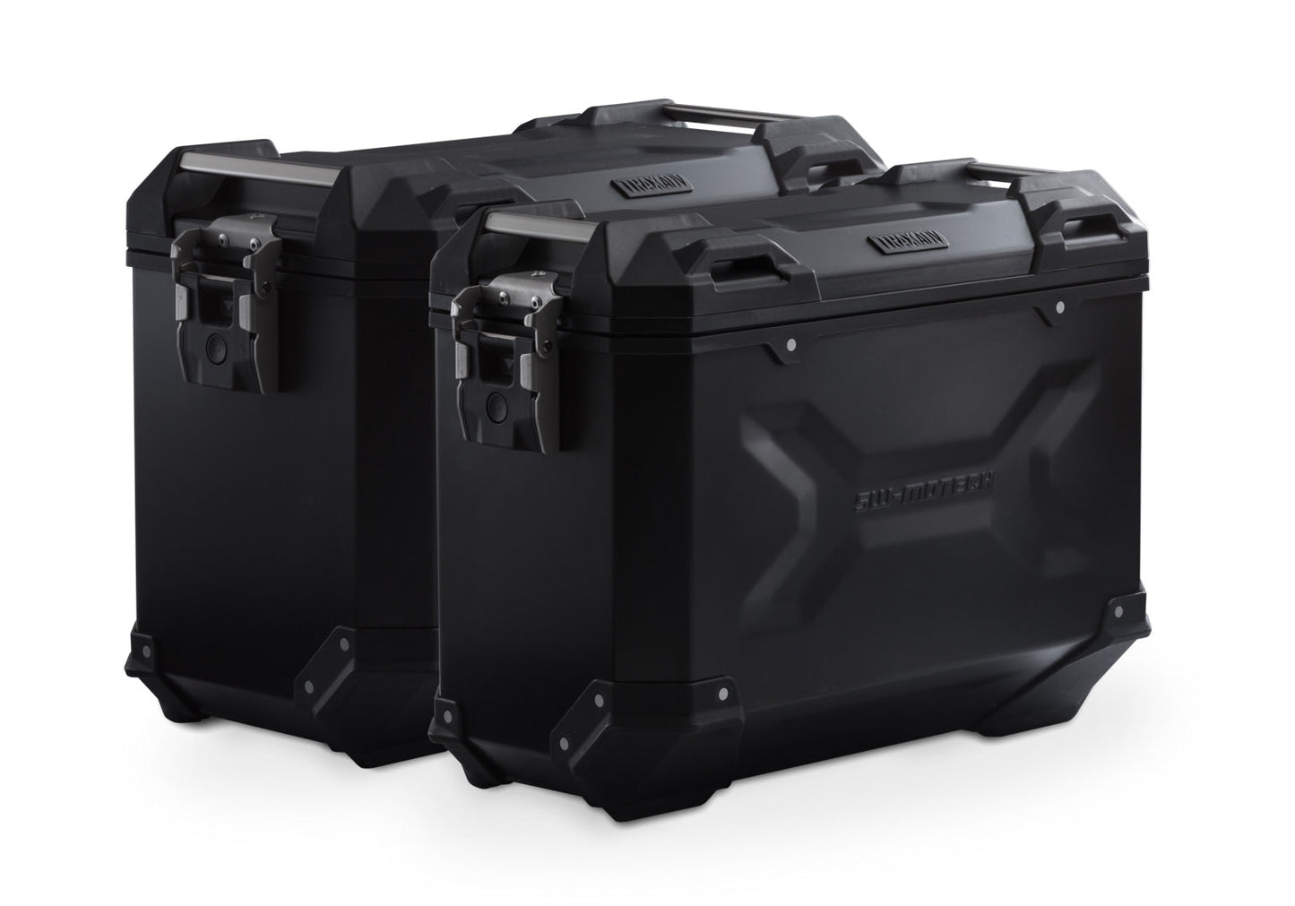 SW-Motech TRAX ADV Alukoffer-System | Silbern. 45/37 l. Tiger 1200 Rally Pro/GT/GT Pro.