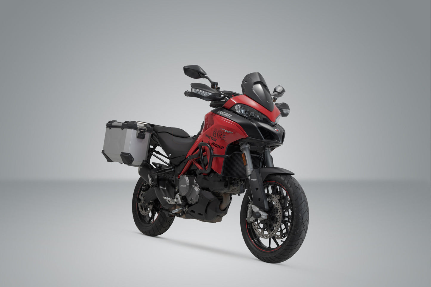 SW-Motech TRAX ADV Alukoffer-System | Silbern. 45/45 l. Multistrada 1200/ 1260/ 950/ V2.