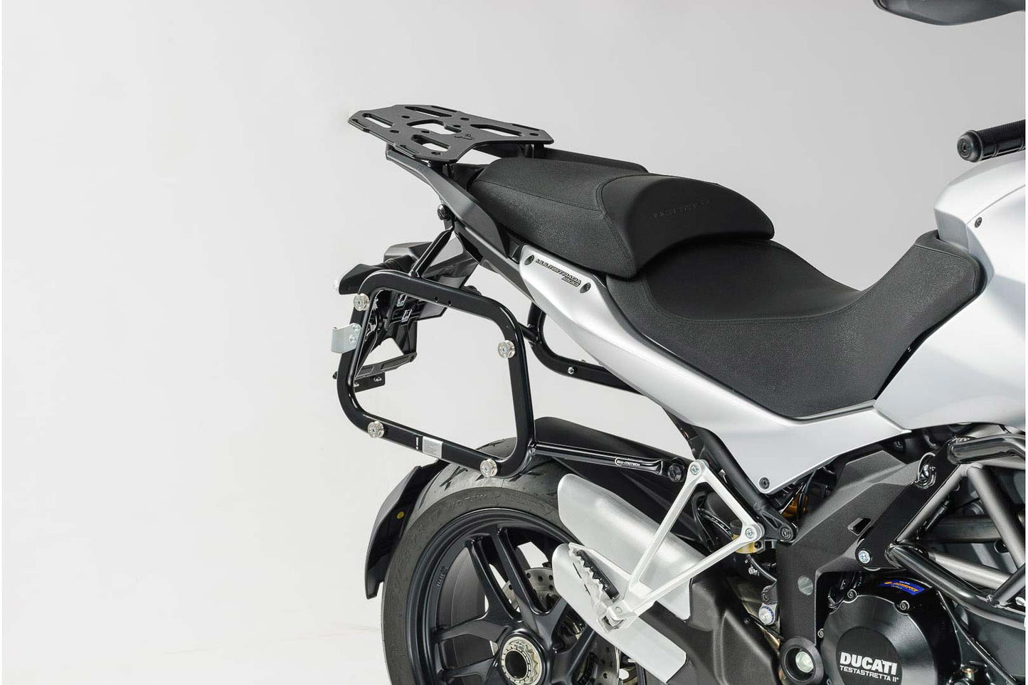SW-Motech TRAX ADV Alukoffer-System | Silbern. 37/37 l. Multistrada 1200 / S (10-14).