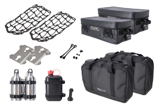 SW-Motech Kofferzubehör-Set klein | Schwarz.