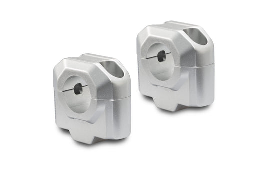 SW-Motech Lenkererhöhung für Ø 28 mm Lenker | H=30 mm. Schwarz.