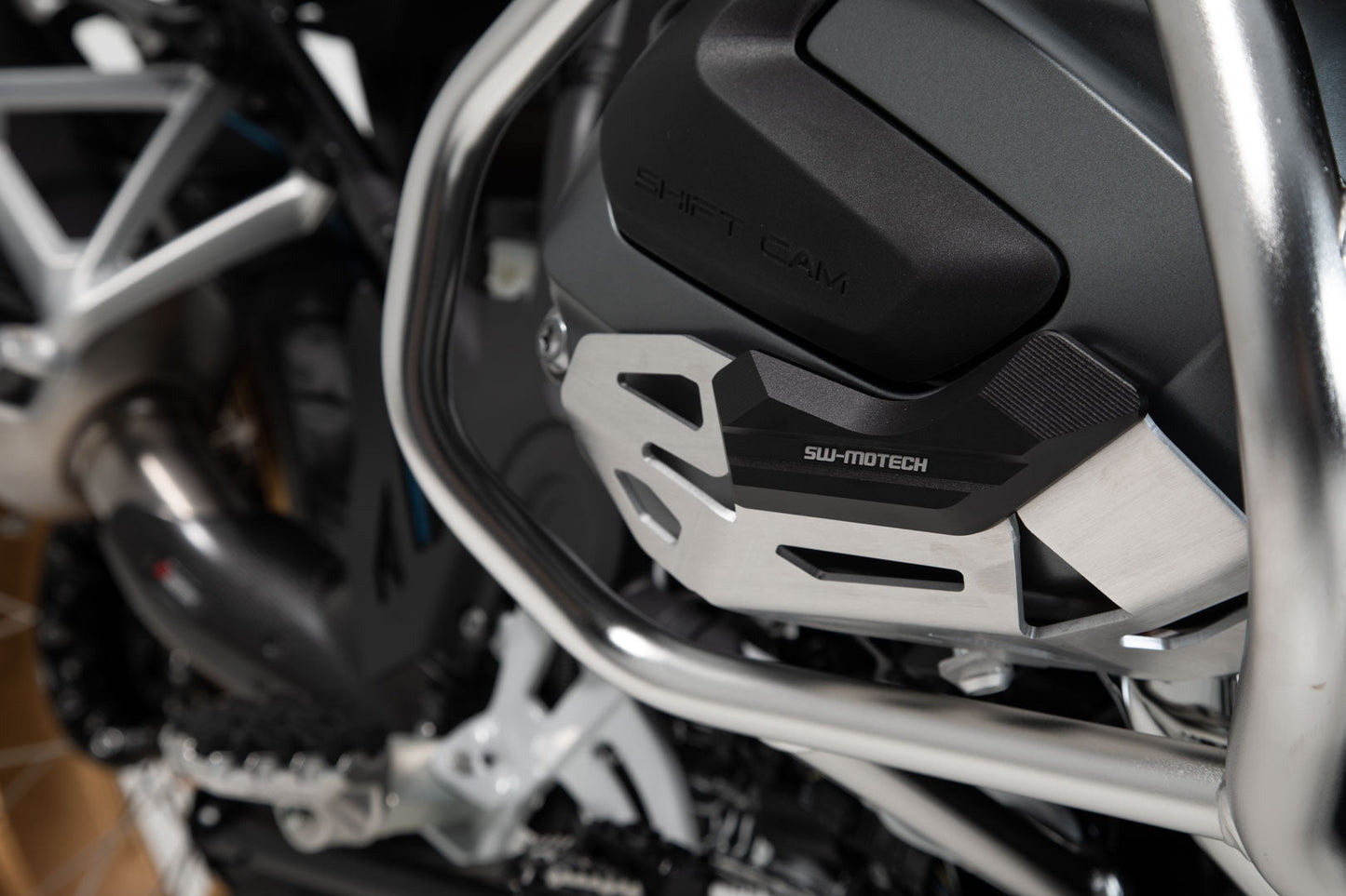 SW-Motech Motorschutz | Silbern. BMW R 1250 GS / Adv / Rallye (18-).