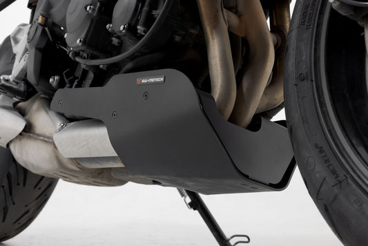 SW-Motech Motorschutz | Schwarz/Silbern. Triumph Tiger 800 Modelle (10-).