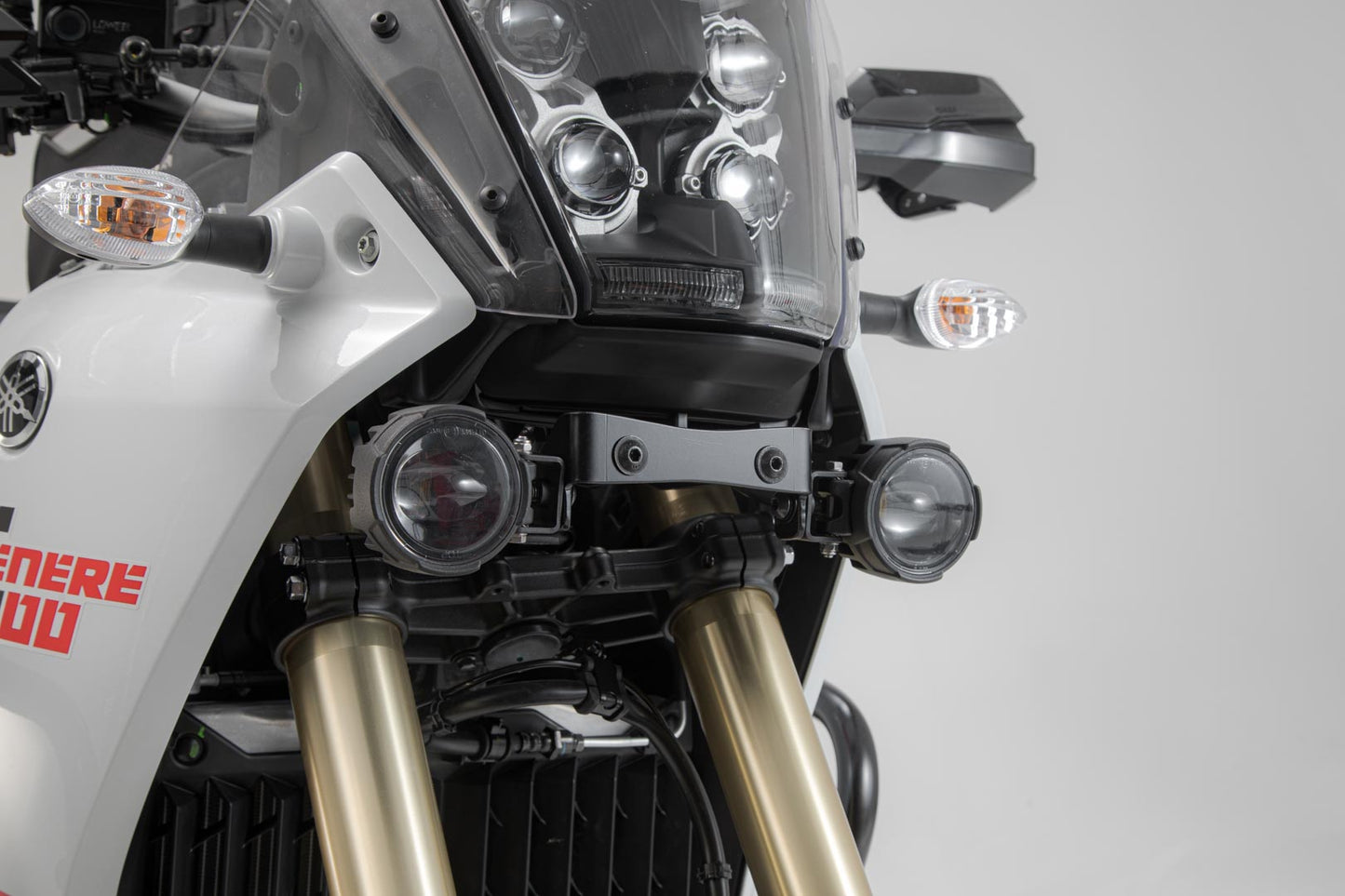 SW-Motech EVO Fernscheinwerfer-Kit | Schwarz. Yamaha XT1200Z Super Ténéré (14-).