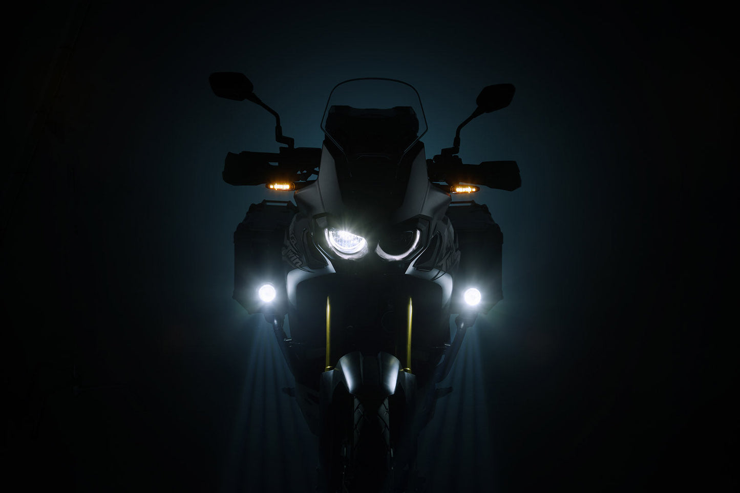 SW-Motech EVO Fernscheinwerfer-Kit | Schwarz. BMW R 1150 GS / Adventure (99-05).