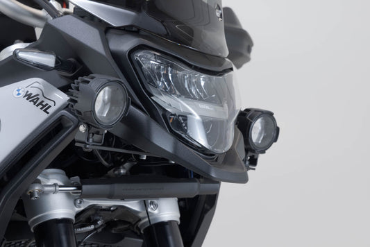 SW-Motech EVO Fernscheinwerfer-Kit | Schwarz. BMW R1200GS (08-12).
