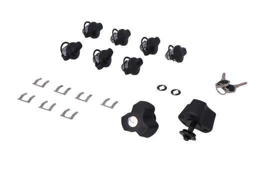SW-Motech Diebstahlsicherung für EVO Kofferträger | QUICK-LOCK. 2 Schlösser, 2 Schlüssel.