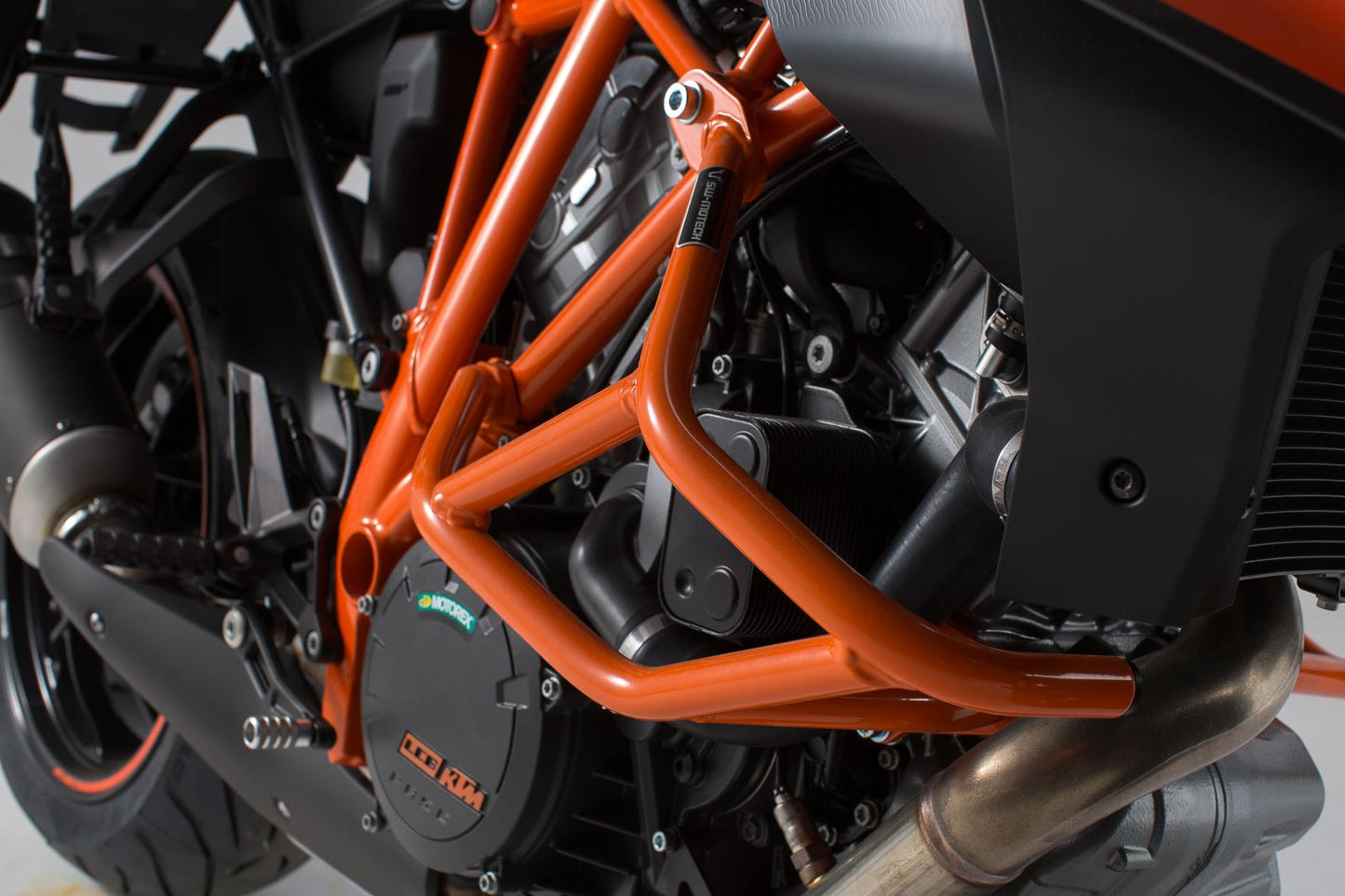 SW-Motech Sturzbügel | Orange. KTM 1290 Super Duke R / GT.
