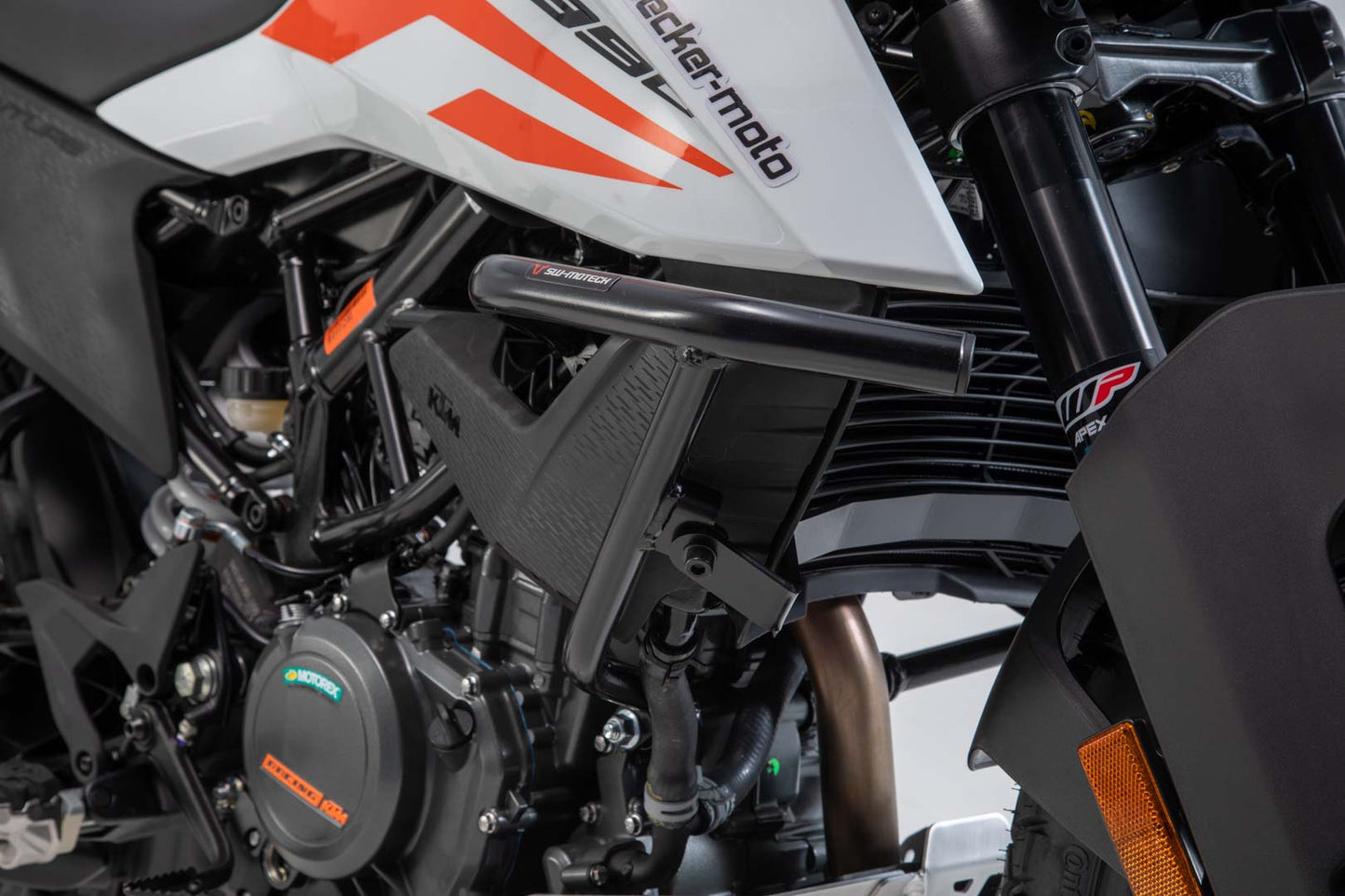 SW-Motech Sturzbügel | Orange. KTM 790 Adv (23-), 890 Adv/R (22-).