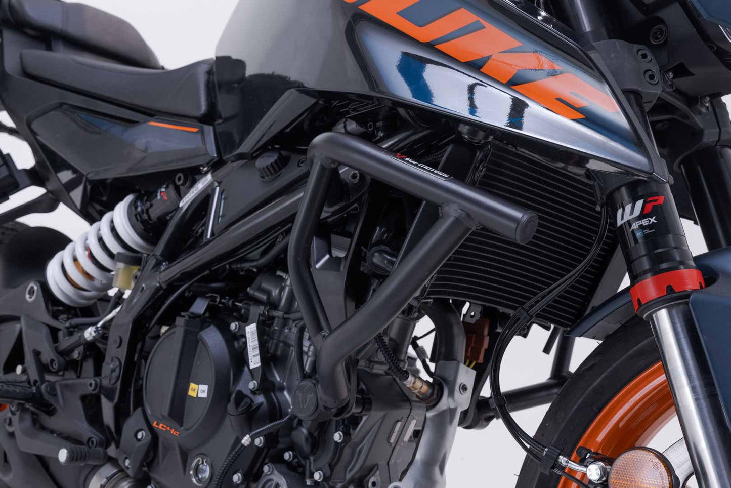 SW-Motech Sturzbügel | Schwarz. KTM Duke 125 (21-23) / 200 (17-).
