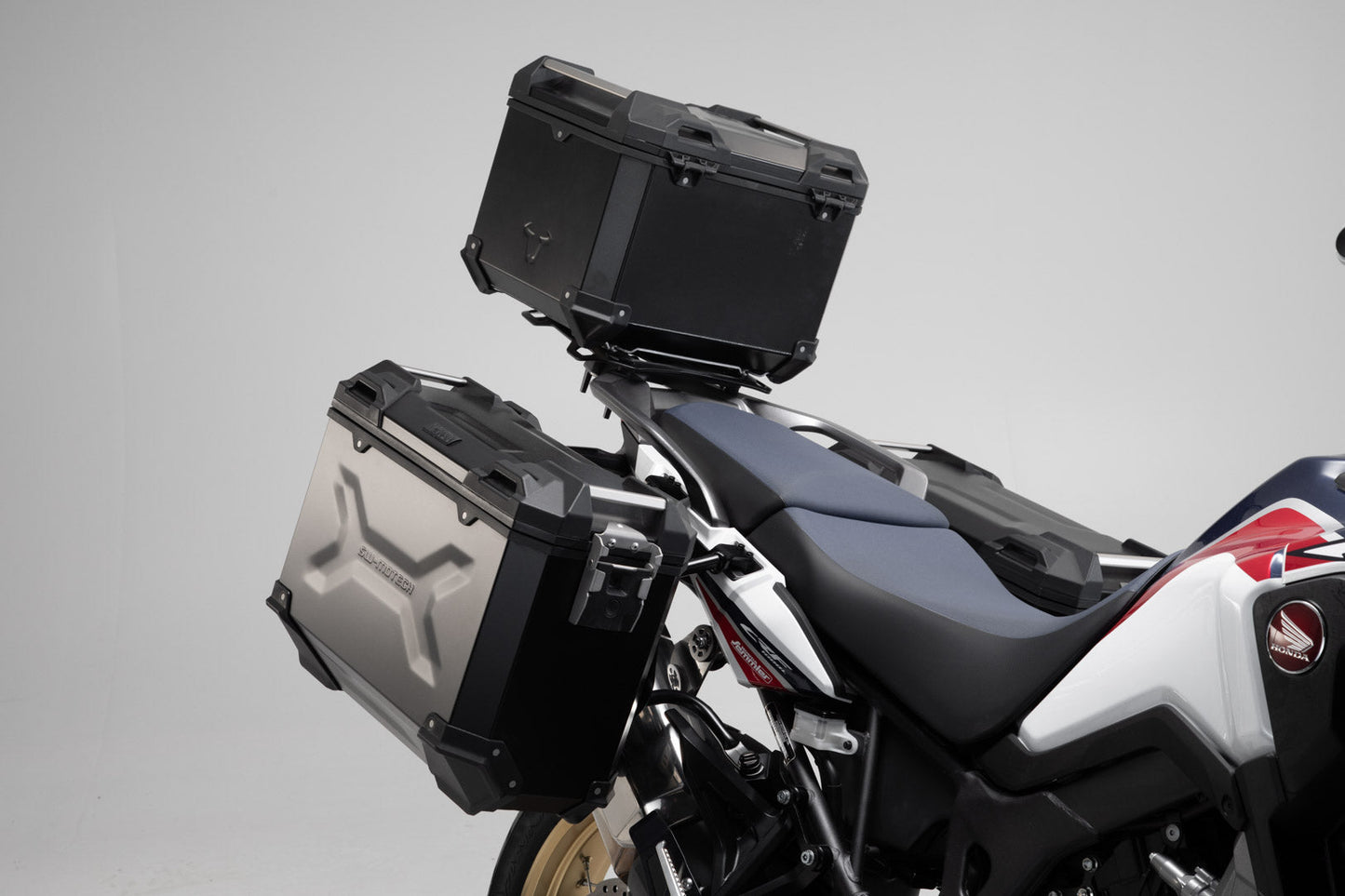 SW-Motech Adventure Set TRAX ADV | Silbern. Honda CRF1000L Africa Twin (18-).