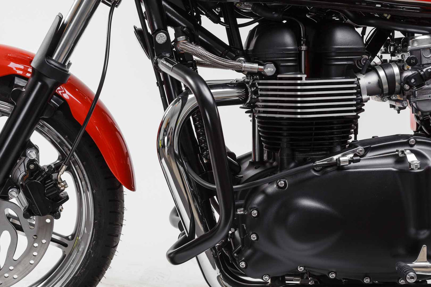 SW-Motech Sturzbügel | Schwarz. Triumph Thruxton, Bonneville (04-16).