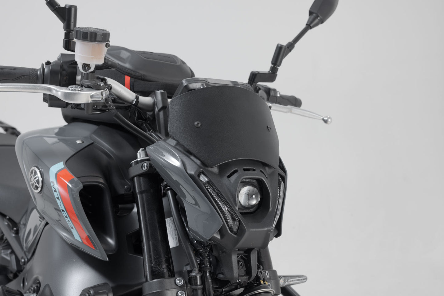 SW-Motech Windschild | Schwarz. Yamaha MT-09 / MT-09 SP (20-23).