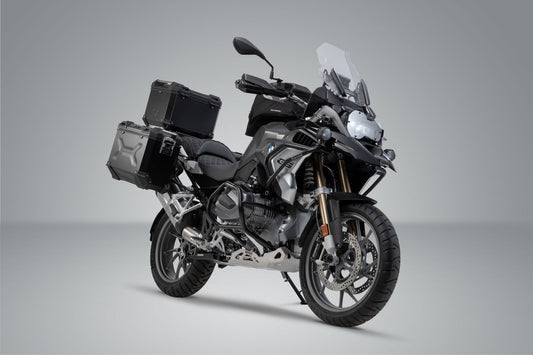 SW-Motech Scheibenverstärkung | Schwarz. BMW R 1200 GS (12-), R 1250 GS (18-).