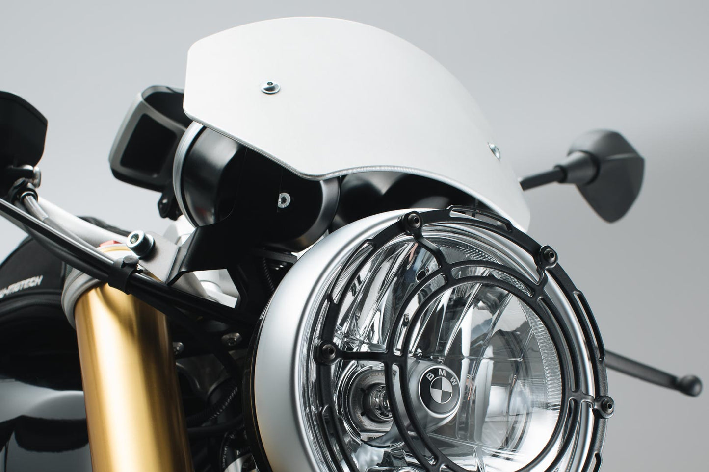 SW-Motech Windschild | Silbern. BMW R nineT (14-).