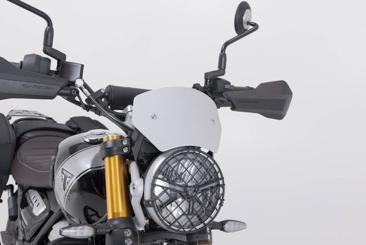 SW-Motech Windschild | Schwarz. Triumph Scrambler 400 X (23-).