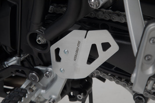 SW-Motech Fersenschutz links | Schwarz. Triumph Tiger 900/GT/Rally/Pro (19-23).