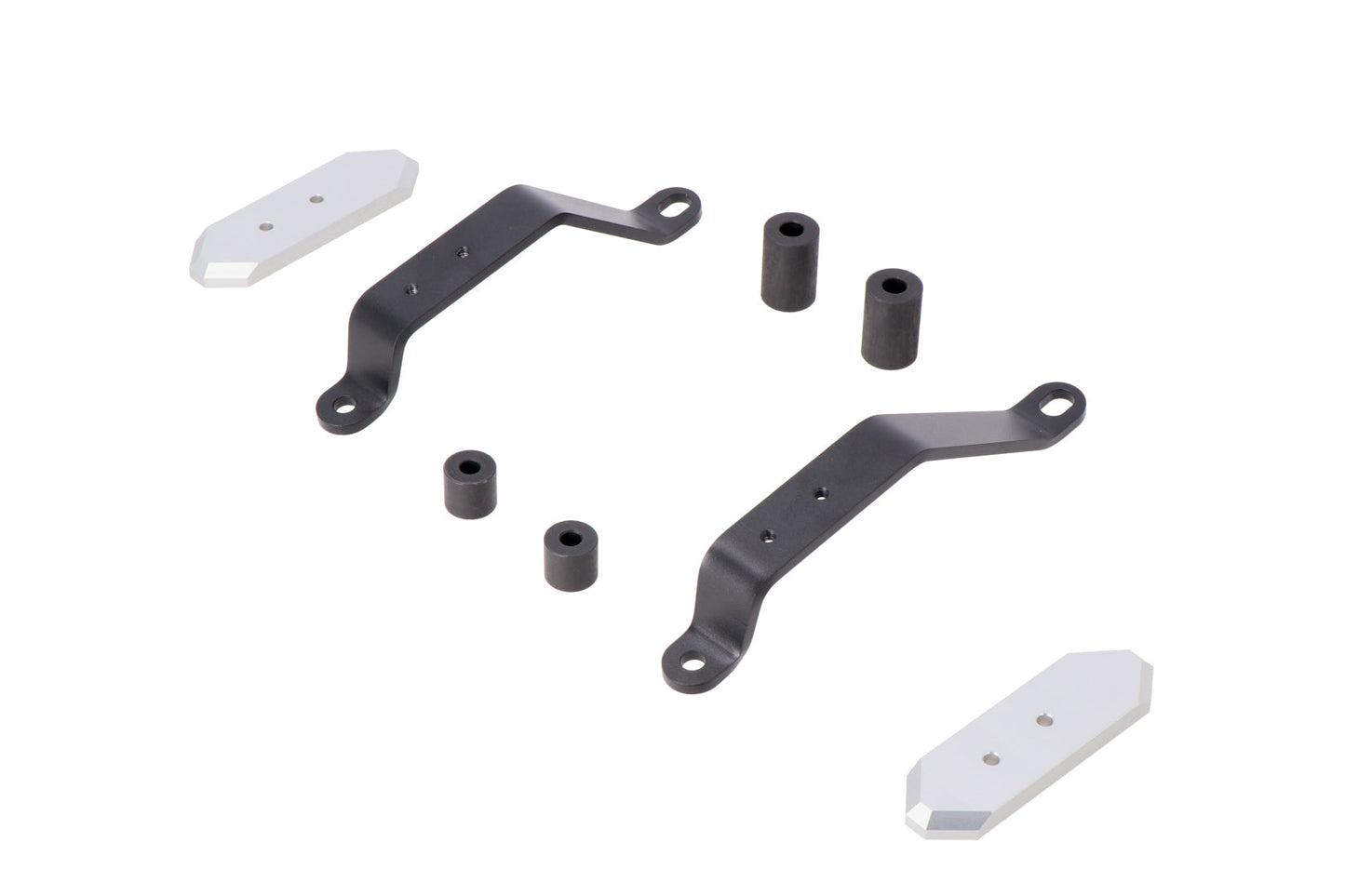 SW-Motech Sturzpad-Halter | Silbern. Suzuki GSX-S 950 / GSX-S 1000/GT (21-).
