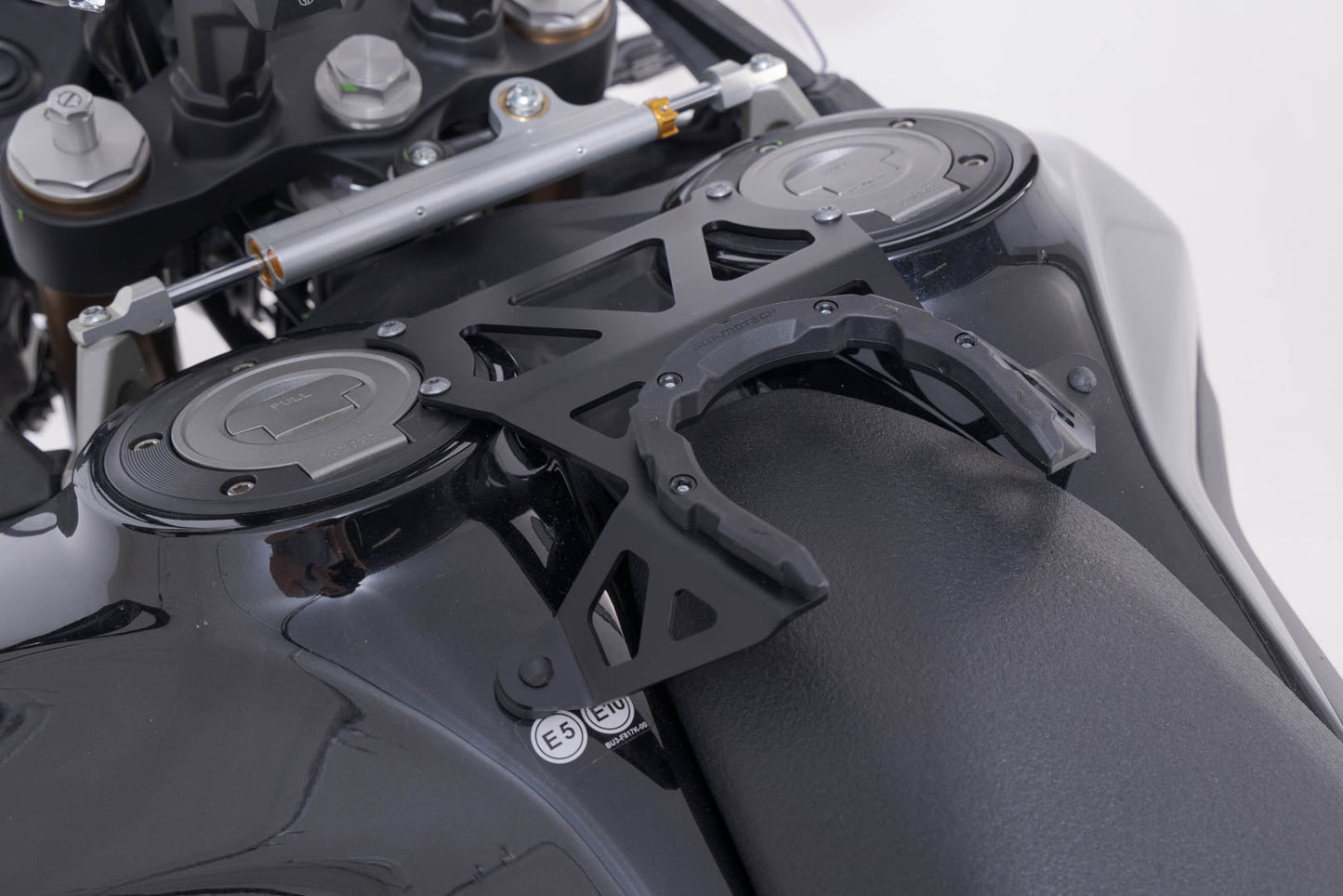 SW-Motech PRO Tankring | Schwarz. Yamaha Ténéré 700 World Raid / Rally.